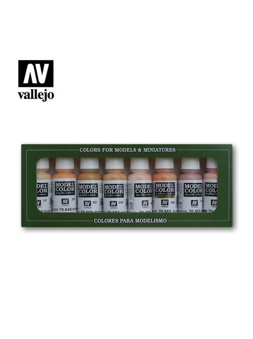 Vallejo - Model Color - Face & Skin Tones Paint set