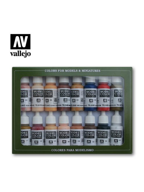Vallejo - Model Color - Face & Skin Tones Paint set