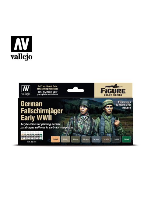 Vallejo - Model Color - German Fallschirmjäger Early WWII Paint set