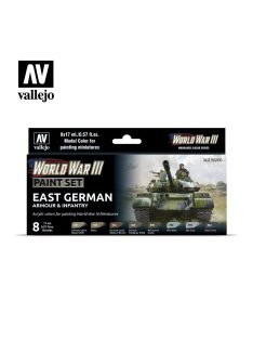   Vallejo - Model Color - East german Armour & Infantry Paint set