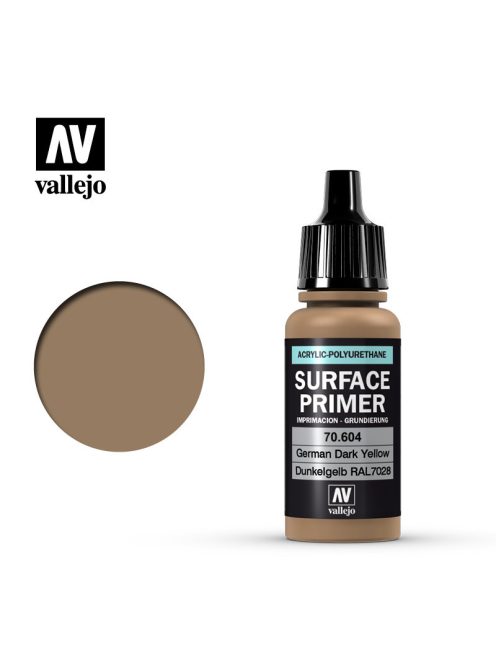 Vallejo - Surface Primer - German Dark Yellow 17 ml