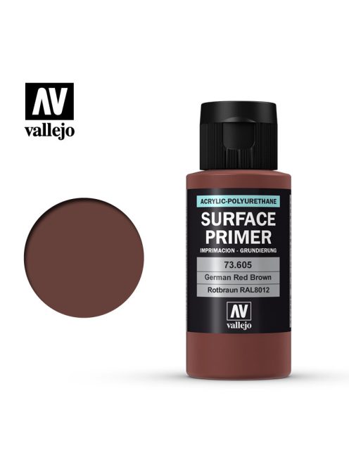 Vallejo - Surface Primer - Ger. Red Brown 17 ml.