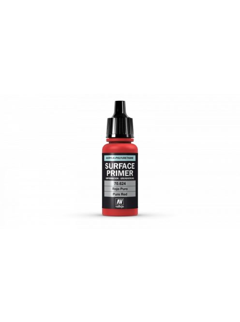 Vallejo - Surface Primer - Pure Red 17 ml.