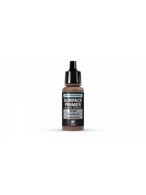 Vallejo - Surface Primer - Leather Brown 17 ml.