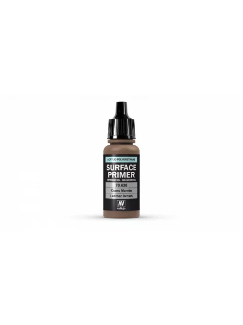 Vallejo - Surface Primer - Leather Brown 17 ml.
