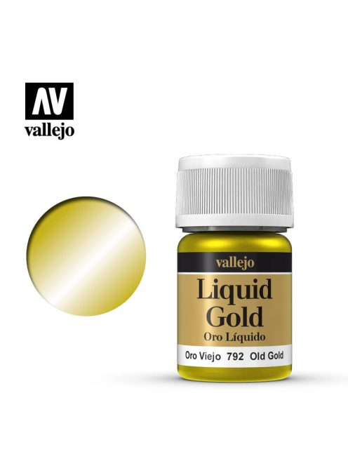 Vallejo - Liquid Gold - Old Gold (Alcohol Based)