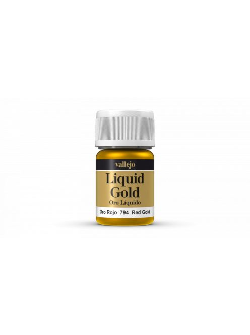 Vallejo - Liquid Gold - Red Gold (Alcohol Based)