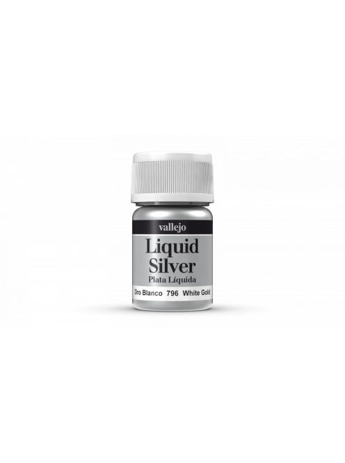 Vallejo - Liquid Gold - White Gold (Alcohol Based)