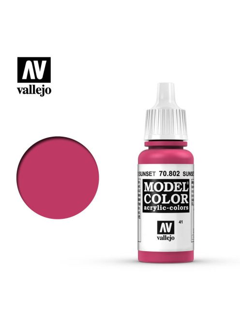 Vallejo - Model Color - Sunset Red