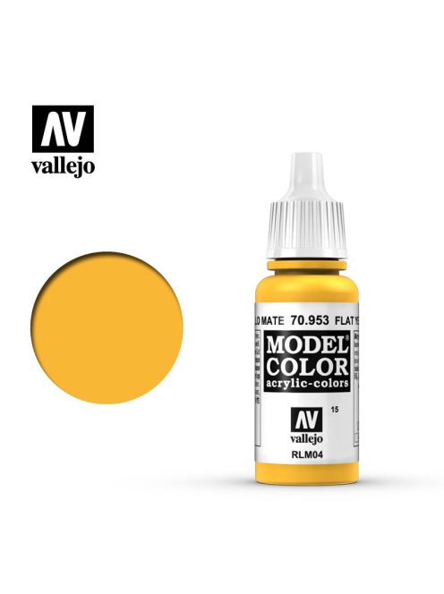 Vallejo - Model Color - Flat Yellow