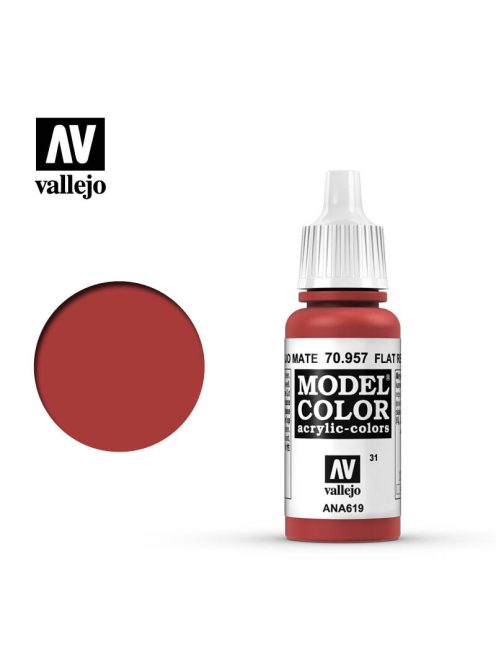 Vallejo - Model Color - Flat Red