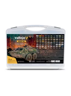  Vallejo - Color Selection. Includes: 74 Model Air colors and 6 auxiliary products. 18 ml