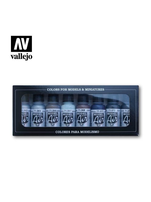 Vallejo - Model Air - Metallic Colors Paint set