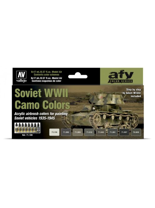 Vallejo - Soviet WWII Camo Colors (8) by Adam Wilder