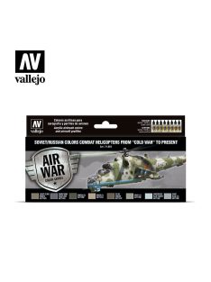   Vallejo - Model Air - Soviet / Russian colors Combat Helicopters post WWII to present Paint set