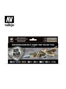   Vallejo - Model Air - Soviet / Russian colors MiG-23 "Flogger" from 70's to 90's Paint set