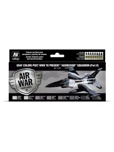   Vallejo - USAF colors post WWII to present Aggressor Squadron Part II