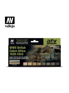   Vallejo - Model Air - WWII British Colors Africa 1939-1943 Paint set
