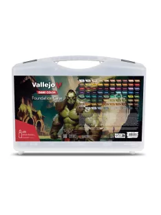 Vallejo - Foundation Case. Includes 80 opaque colors 18 ml