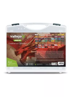   Vallejo - Creative Full Collection. Includes 51 colors 7 primers and 2 auxiliaries 18 ml