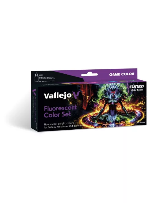 Vallejo - Fluorescent Color Set 18 ml