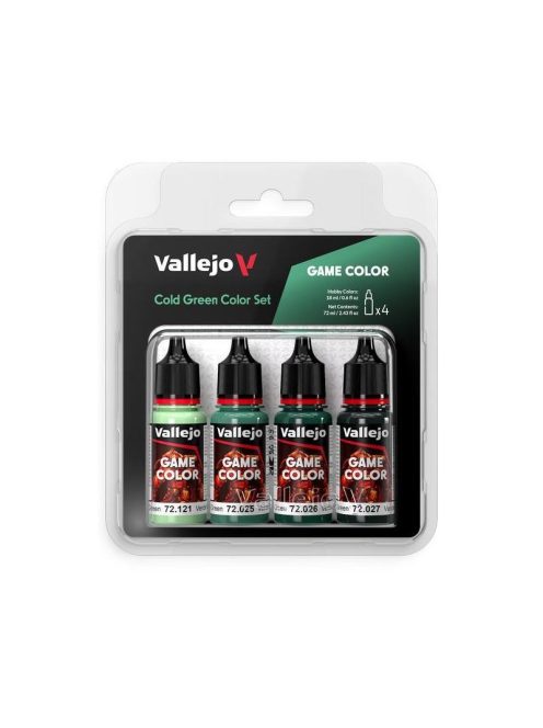 Vallejo - Game Color - Cold green Color Set