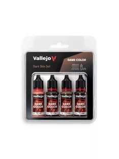 Vallejo - Dark Skin Set 18 ml