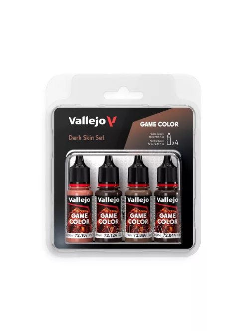 Vallejo - Dark Skin Set 18 ml