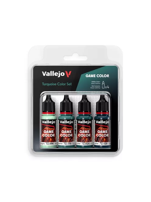 Vallejo - Turquoise Color Set 18 ml