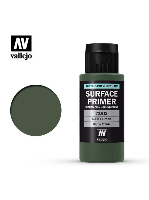 Vallejo - Surface Primer - NATO Green 60 ml.