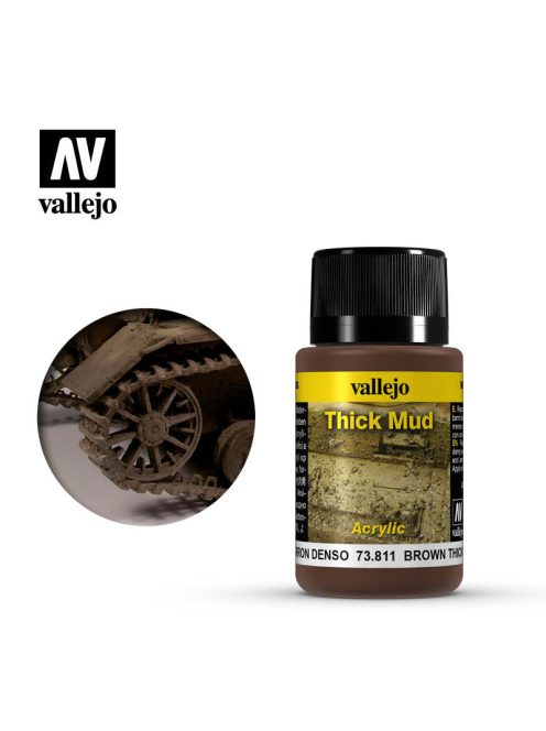 Vallejo - Weathering Effects - Brown Thick Mud