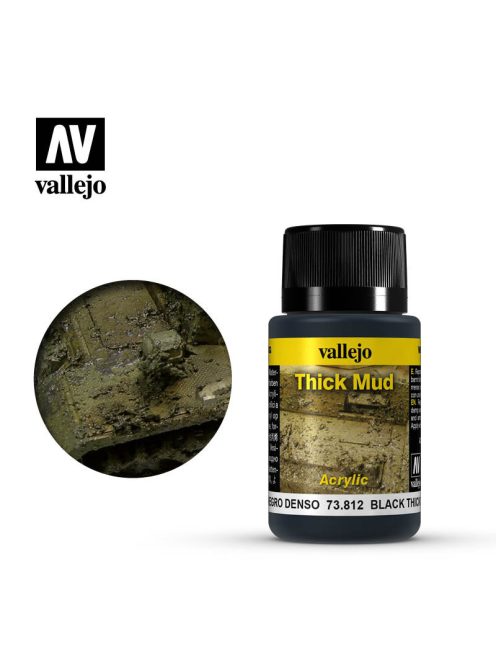 Vallejo - Weathering Effects - Black Thick Mud