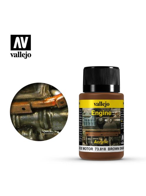 Vallejo - Weathering Effects - Brown Engine Soot