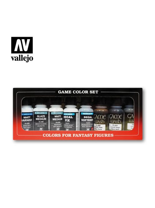 Vallejo - Game Color - Auxiliaries and washes Paint set
