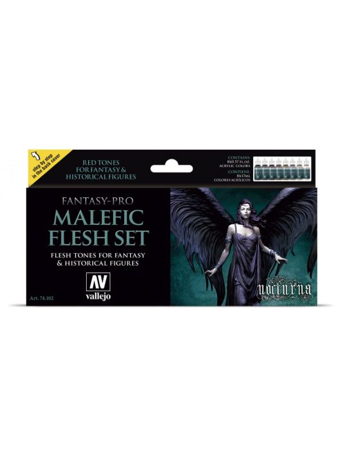 Vallejo - Malefic Flesh Set (8)