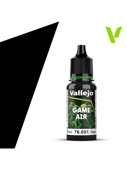 Vallejo - Game Air - Black 18 ml