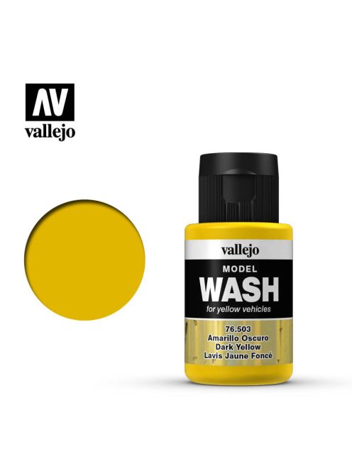 Vallejo - Model Wash - Dark Yellow Wash 35 ml.
