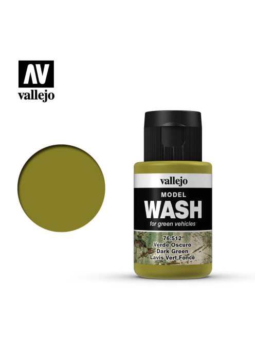 Vallejo - Model Wash - Dark Green Wash 35 ml.