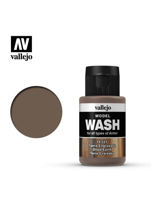 Vallejo - Model Wash - Oiled Earth 35 ml.