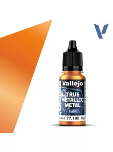 Vallejo - True Metallic Metal Light Forged Red 18 ml