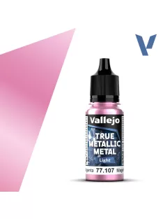 Vallejo - True Metallic Metal Light Crimson Magenta 18 ml