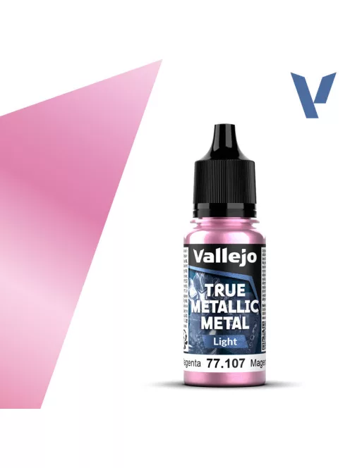Vallejo - True Metallic Metal Light Crimson Magenta 18 ml