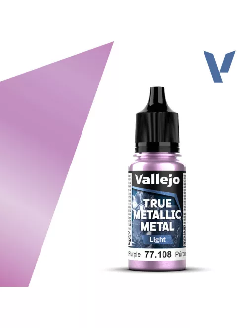 Vallejo - True Metallic Metal Light Amethyst Purple 18 ml