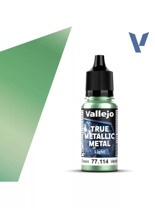 Vallejo - True Metallic Metal Light Dusken Green 18 ml