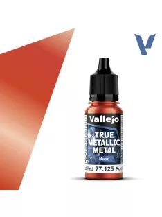 Vallejo - True Metallic Metal Base Forged Red 18 ml