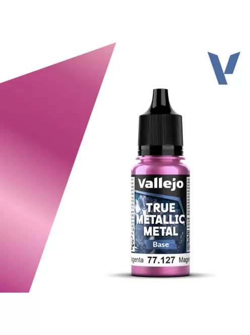 Vallejo - True Metallic Metal Base Crimson Magenta 18 ml