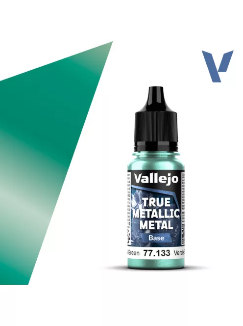 Vallejo - True Metallic Metal Base Beetle Green 18 ml