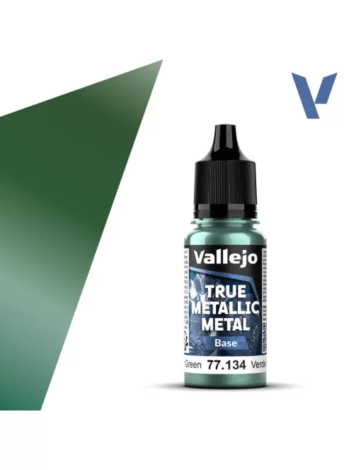 Vallejo - True Metallic Metal Base Dusken Green 18 ml