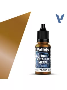 Vallejo - True Metallic Metal Base Arcane Gold 18 ml