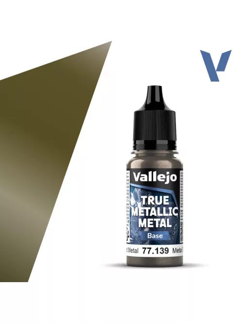 Vallejo - True Metallic Metal Base Aged Metal 18 ml